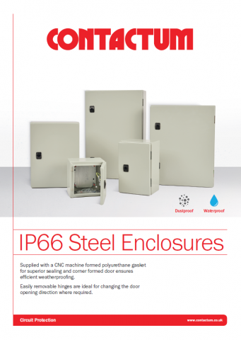 IP66 Steel Enclosures Brochure